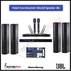 Paket Sound System Masjid Speaker JBL CBT50-LA - Paket 4 Speaker